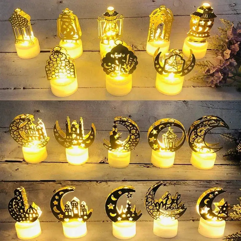 Ornament - LED Iron Candle Ramadan by House Of Avana