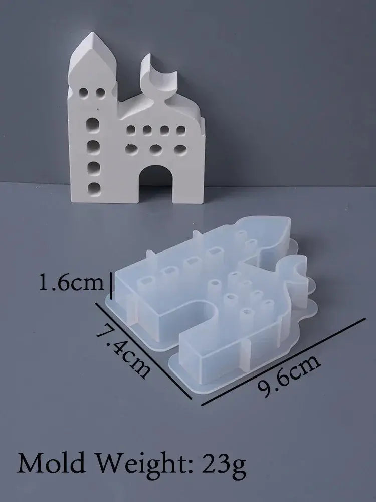 Ornament - Silicone Mosque Shape Hollow by House Of Avana