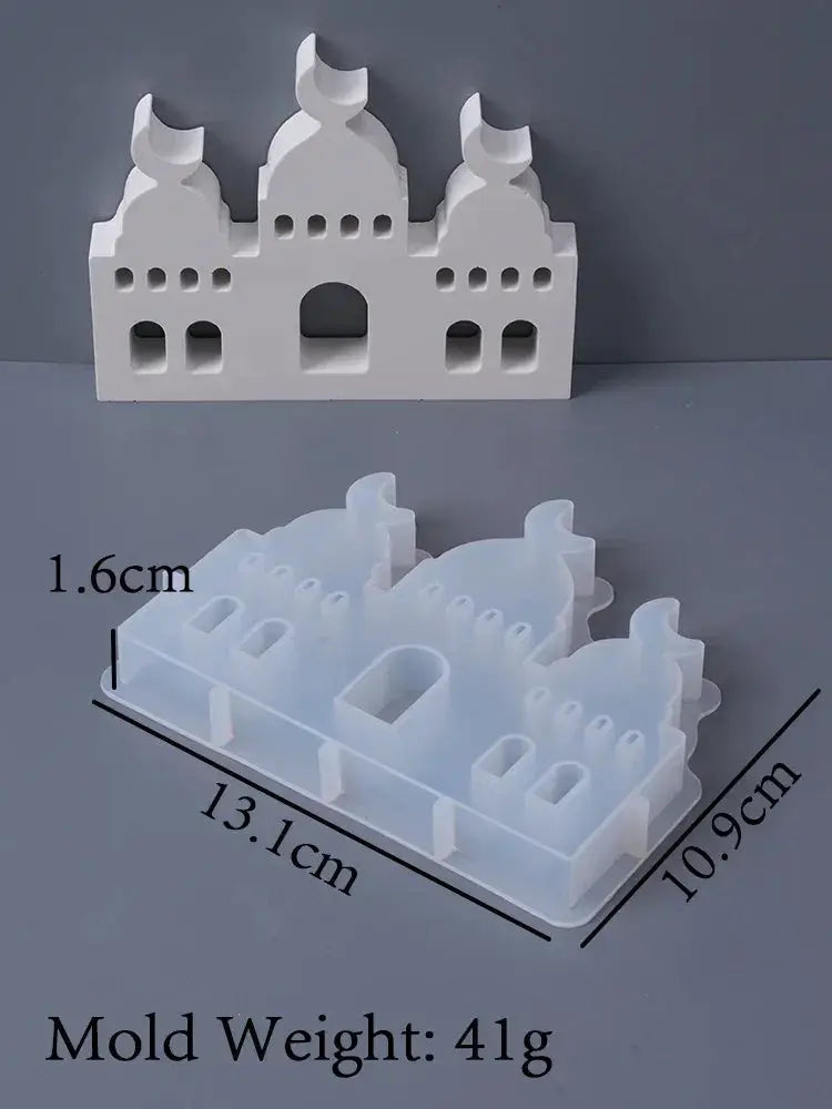 Ornament - Silicone Mosque Shape Hollow by House Of Avana