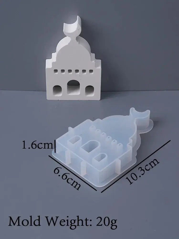 Ornament - Silicone Mosque Shape Hollow by House Of Avana