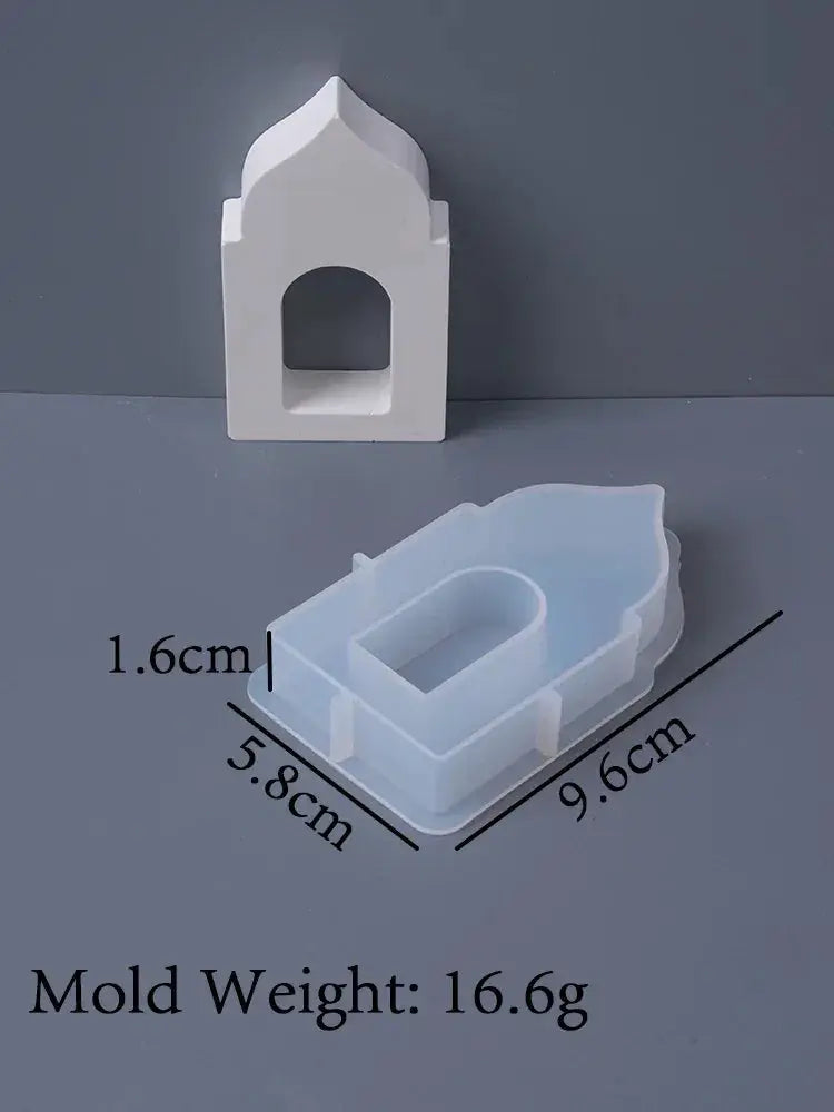 Ornament - Silicone Mosque Shape Hollow by House Of Avana