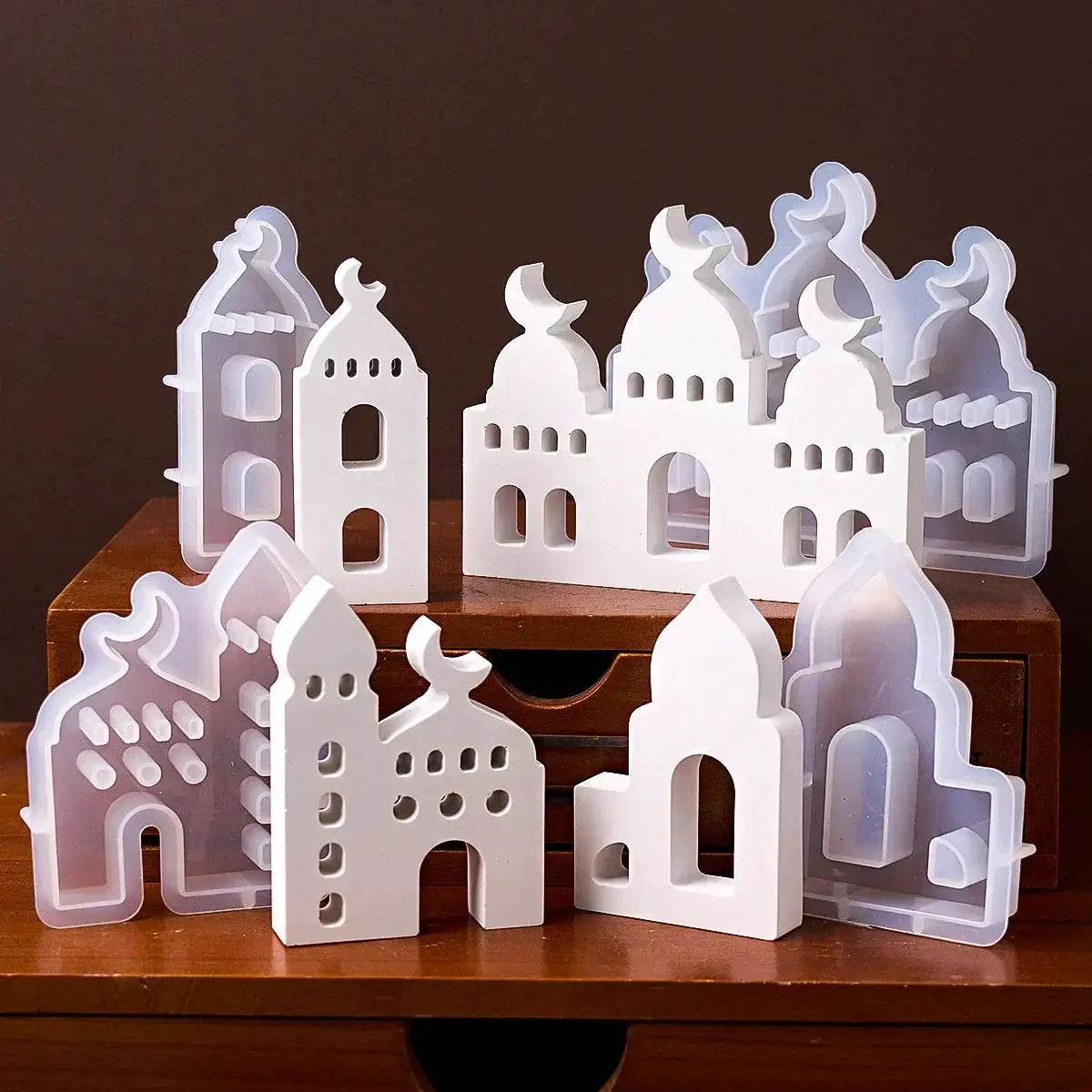 Ornament - Silicone Mosque Shape Hollow by House Of Avana