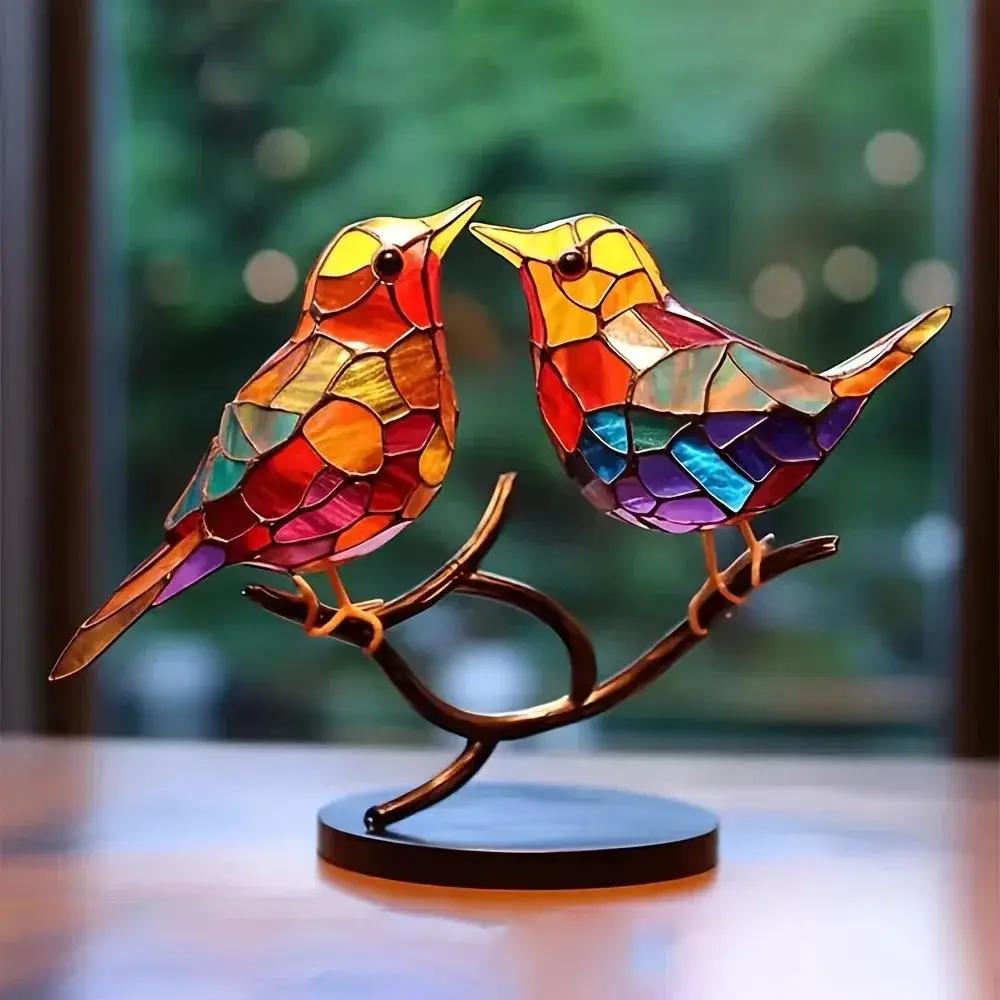 Ornament - Stained Metal Small by House Of Avana