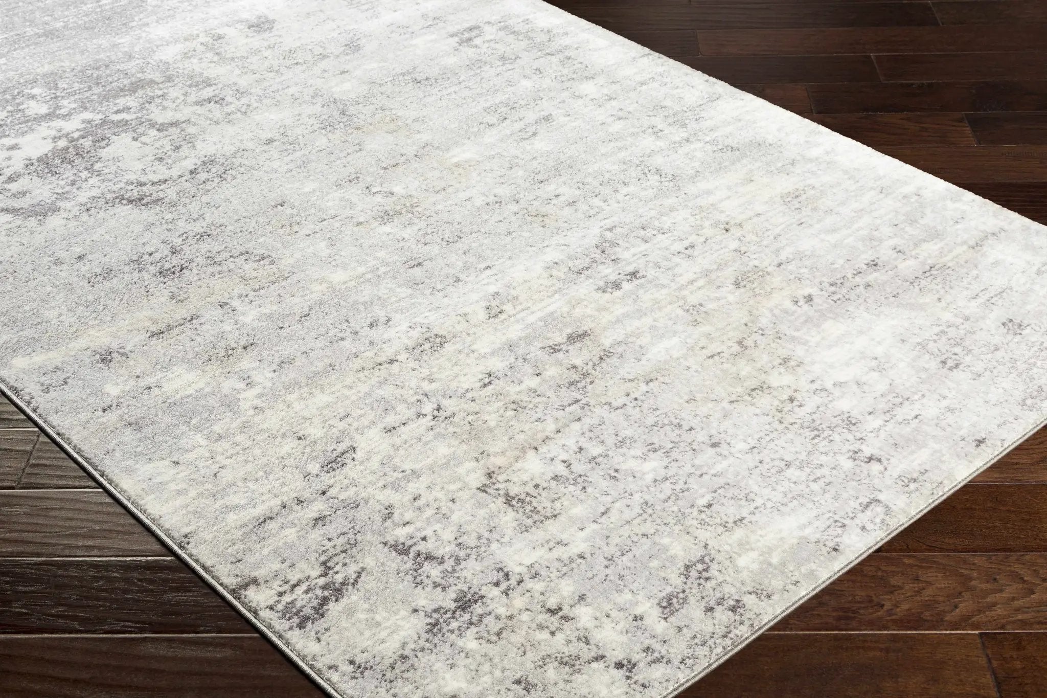 Ortonville Abstract Gray Rug by Boutique Rugs