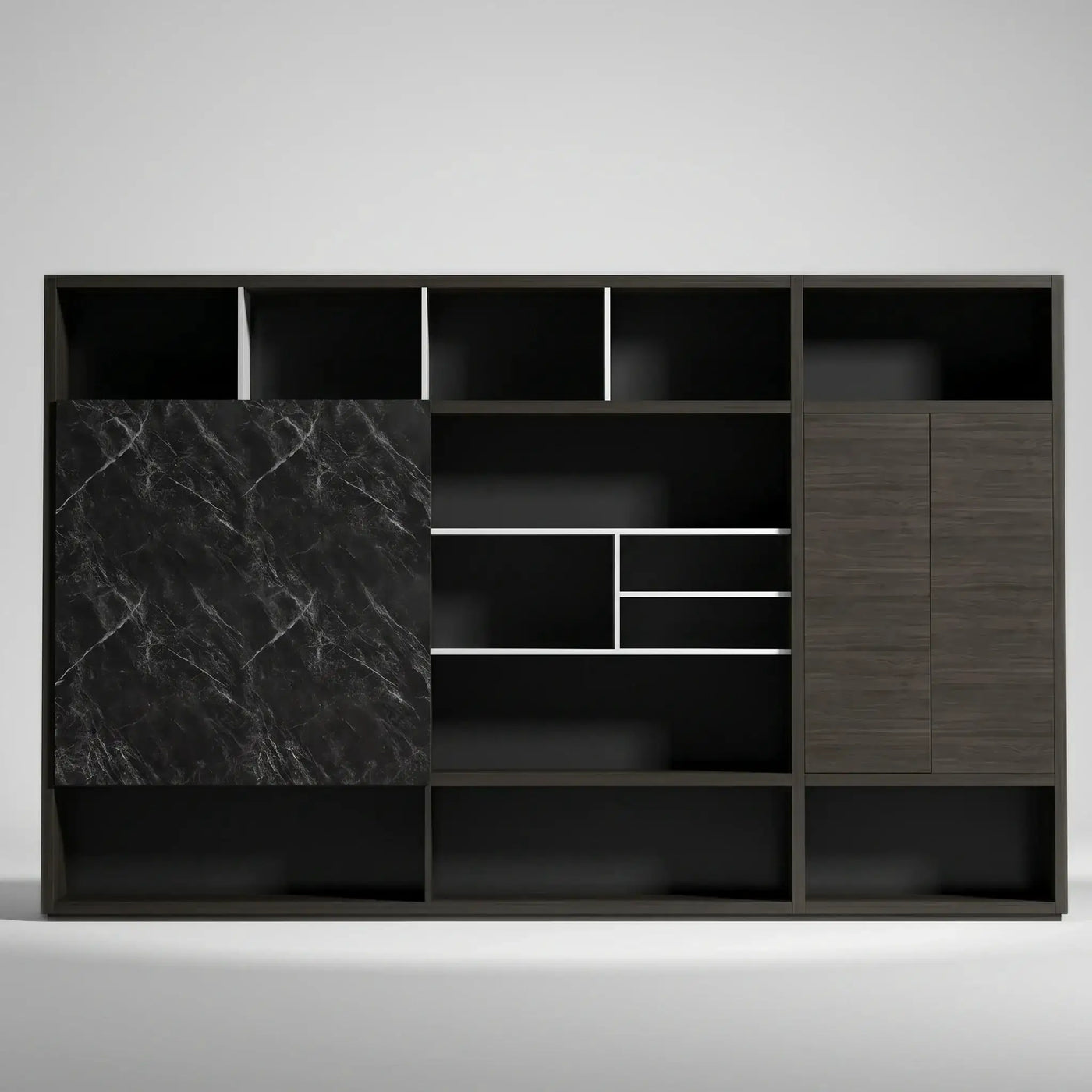 Blackwell · Black Office Shelves & Storage by Arc Grove