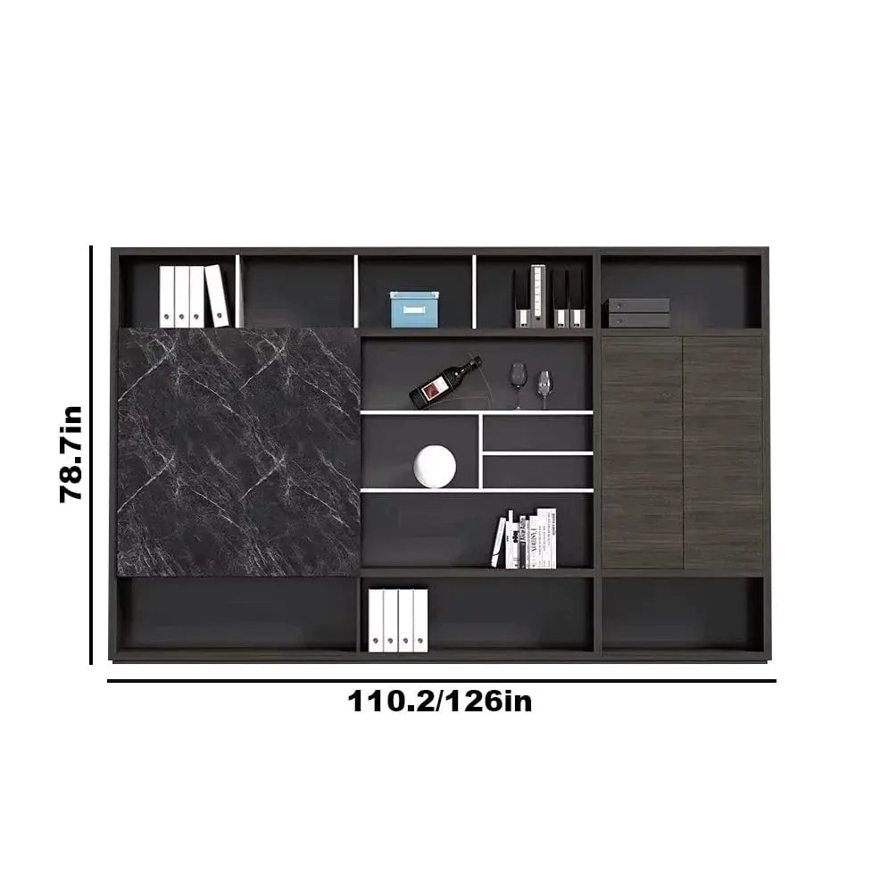 Blackwell · Black Office Shelves & Storage by Arc Grove