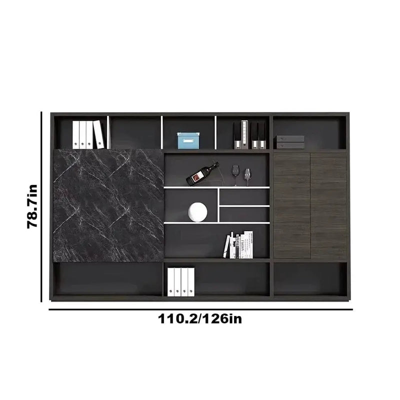 Blackwell · Black Office Shelves & Storage by Arc Grove