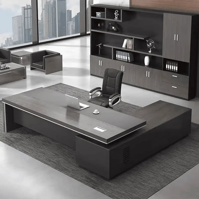 Acumen · Modern Executive L-Shaped Desk by Arc Grove
