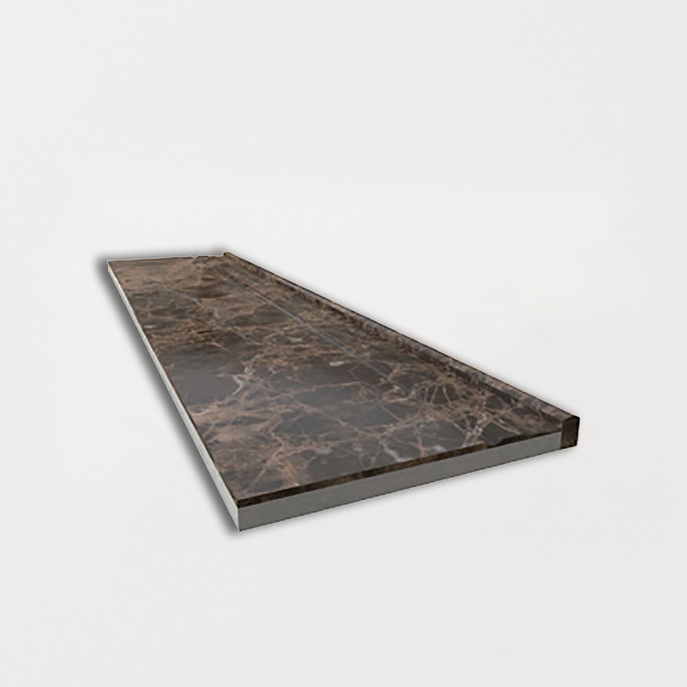 Oscuro Dark Polished Marble Baseboards 6x24 Marble Polished 6x24 Baseboards
