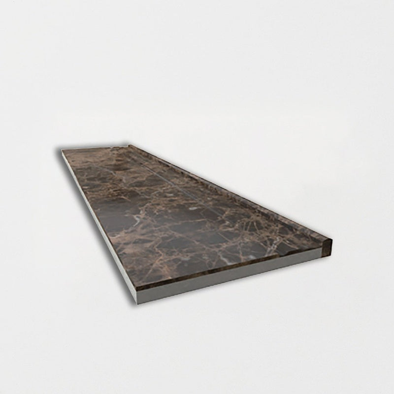 Oscuro Dark Polished Marble Baseboards 6x24 Marble Polished 6x24 Baseboards