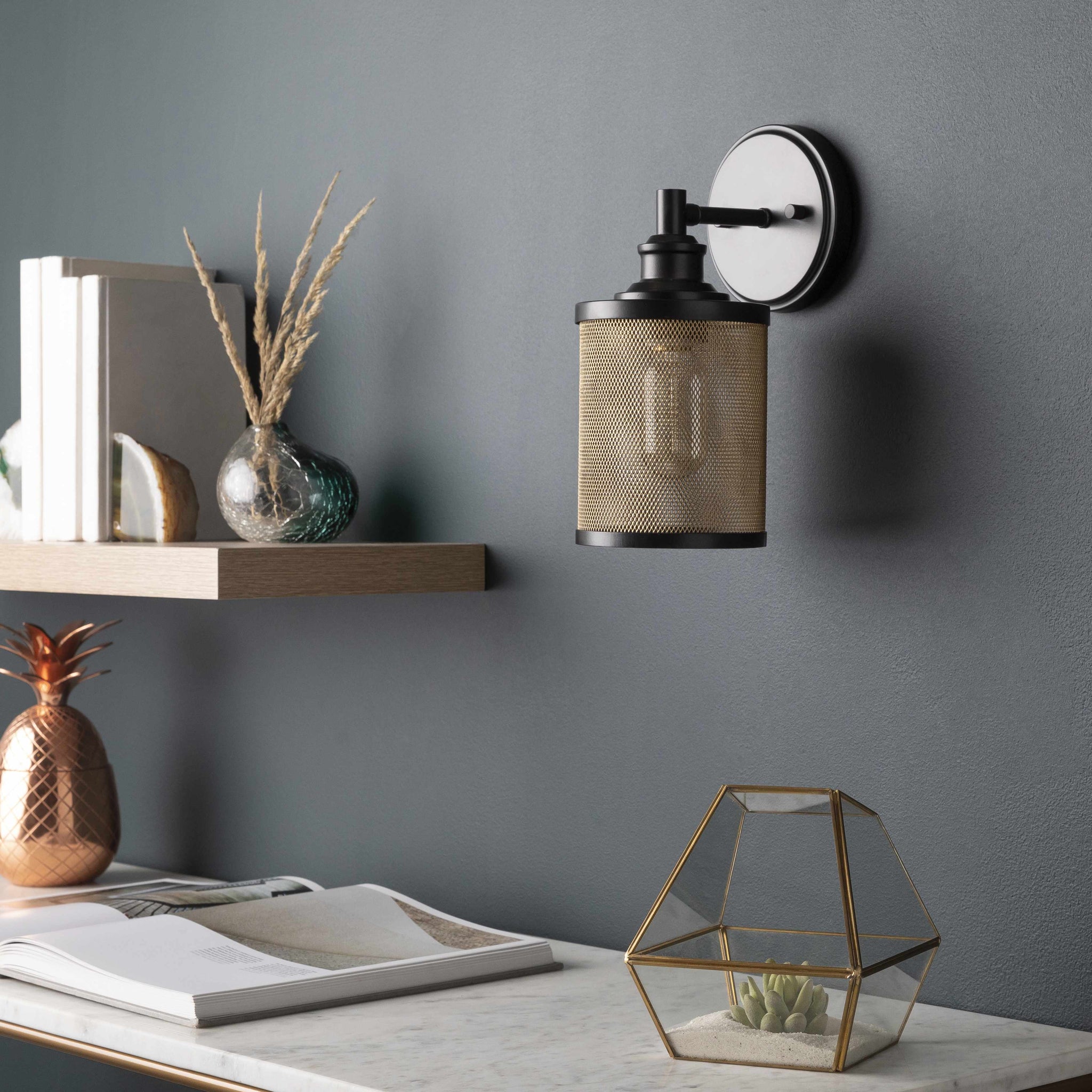 Oshoto Wall Sconces - Clearance by Boutique Rugs