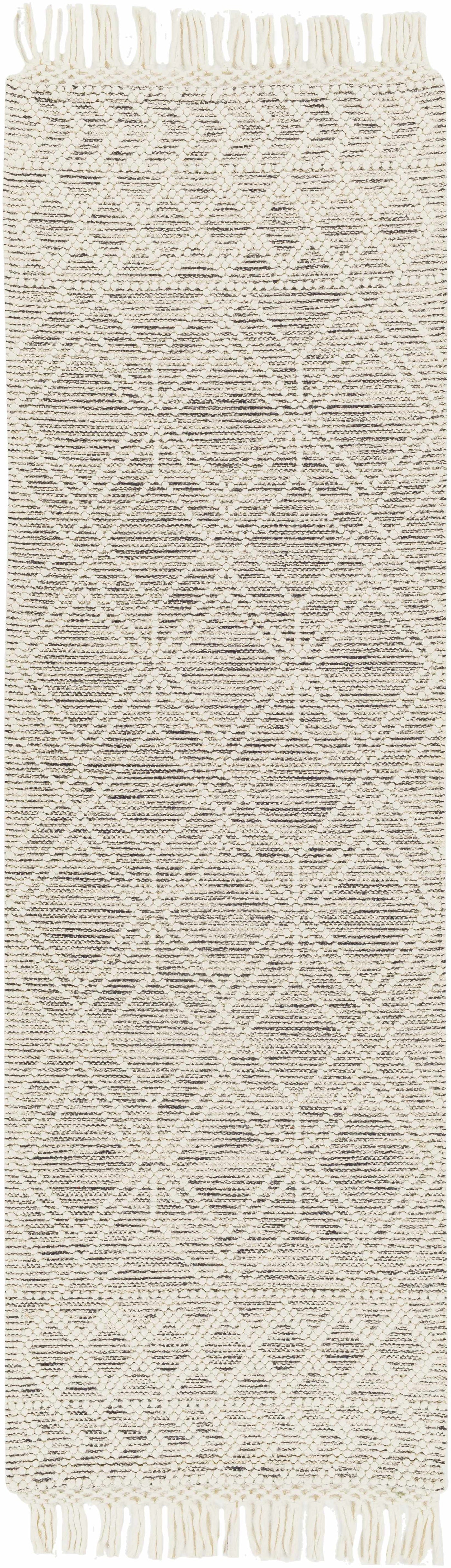 Ossun Wool Rug with Tassels by Boutique Rugs
