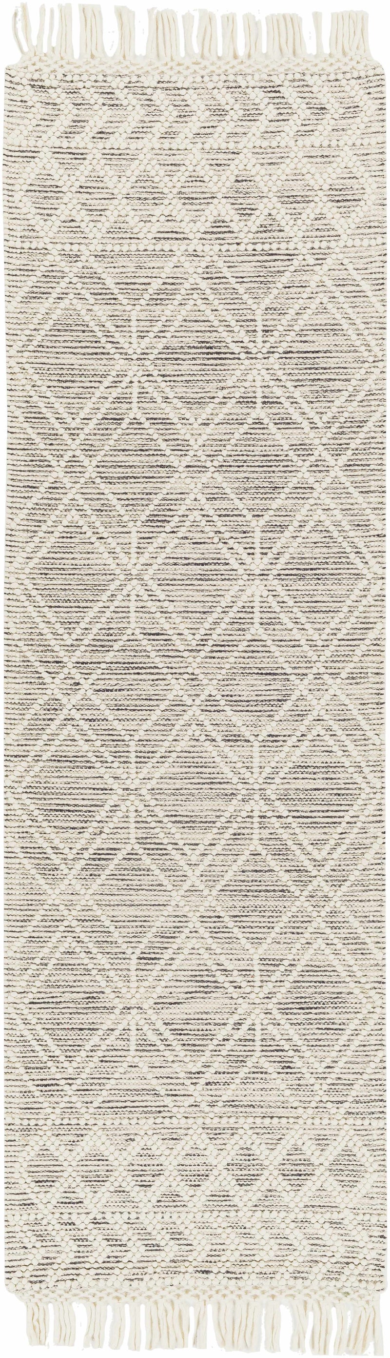 Ossun Wool Rug with Tassels by Boutique Rugs