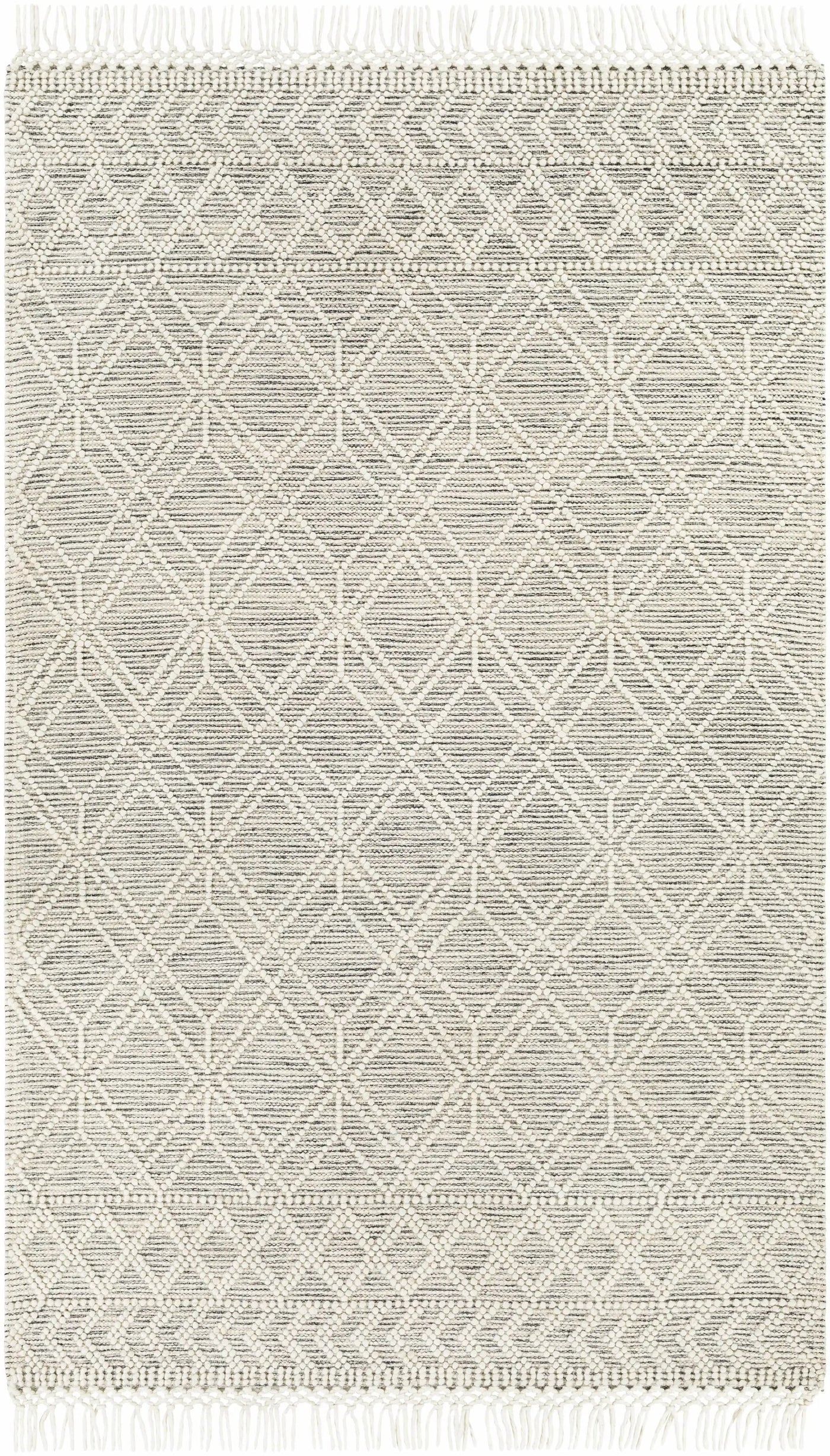 Ossun Wool Rug with Tassels by Boutique Rugs