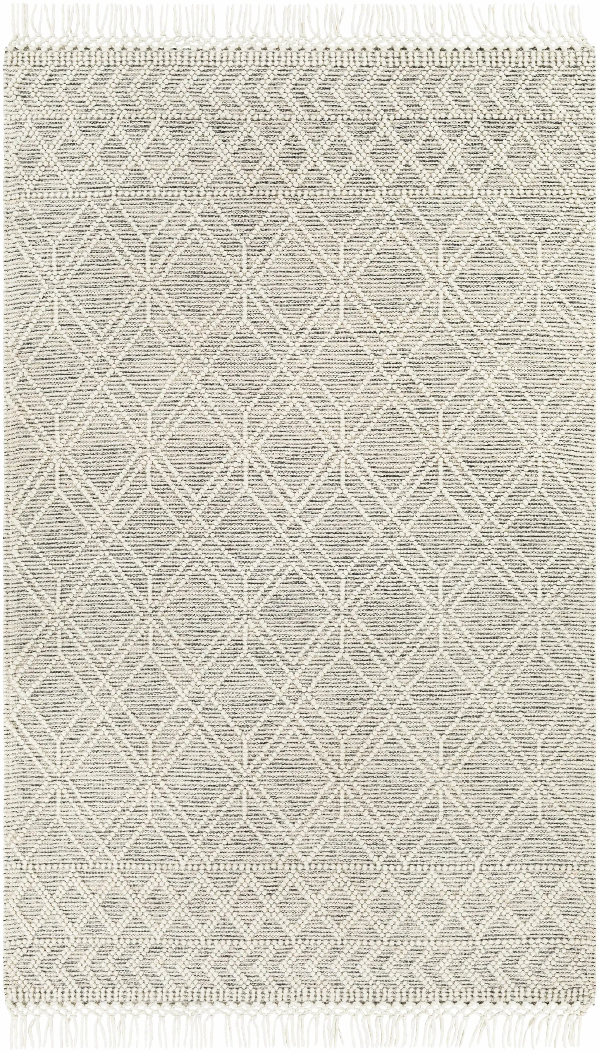 Ossun Wool Rug with Tassels by Boutique Rugs