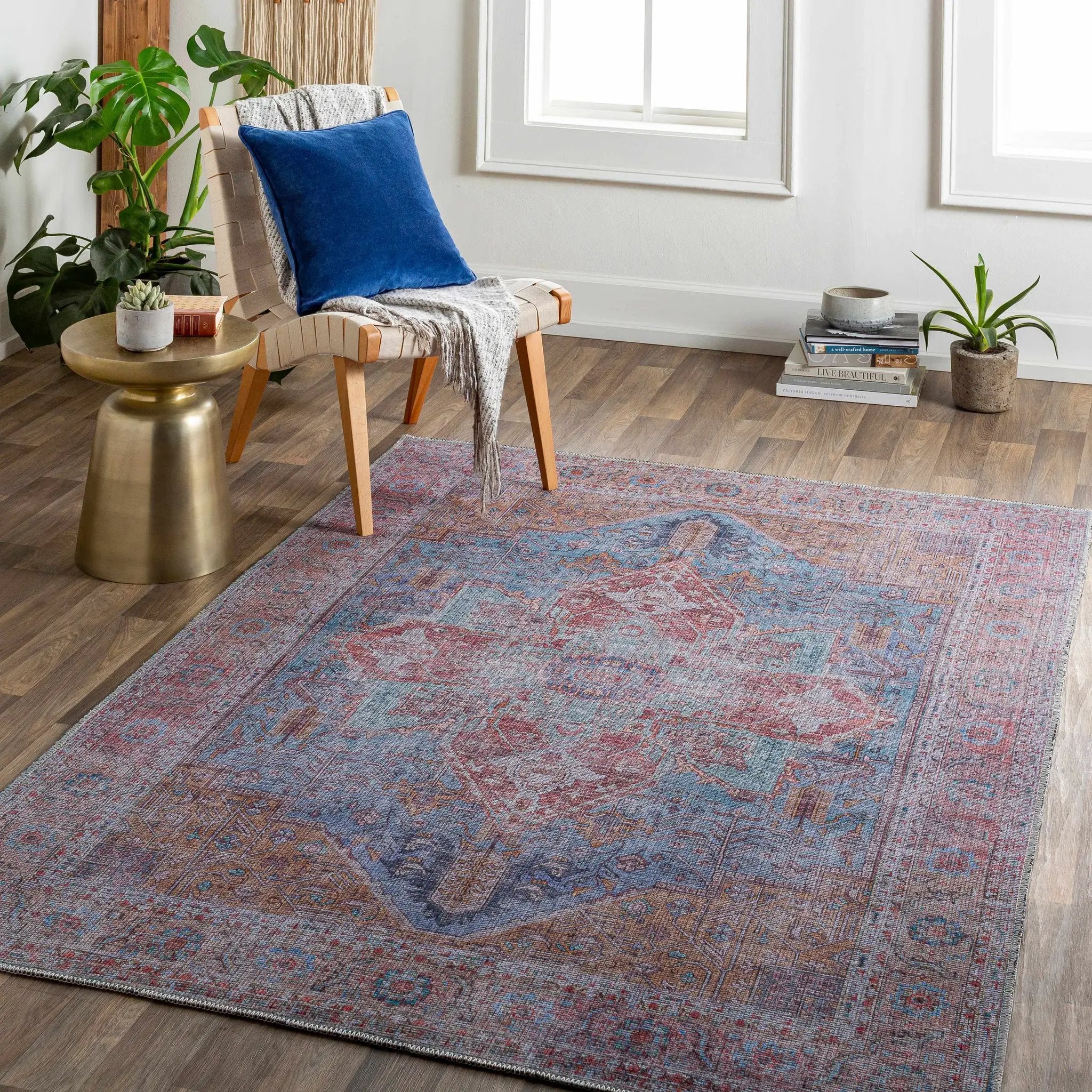 Otaki Washable Area Rug - Clearance by Boutique Rugs