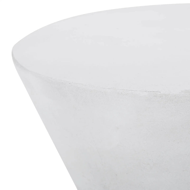 Outdoor Lightweight Concrete Side Table by HouseOfZazla