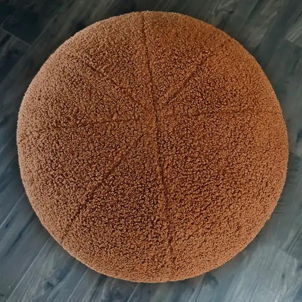 Plush Boucle Drum Ottoman, Choose Your Color by Decor Steals