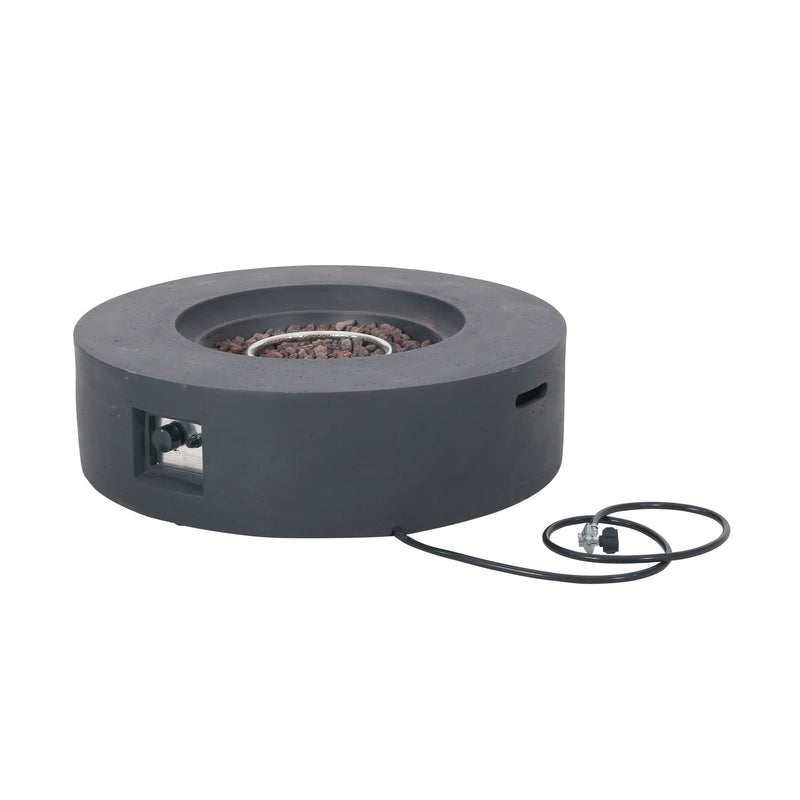 Lightweight Concrete Outdoor Circular Fire Pit, photo 9 of 10