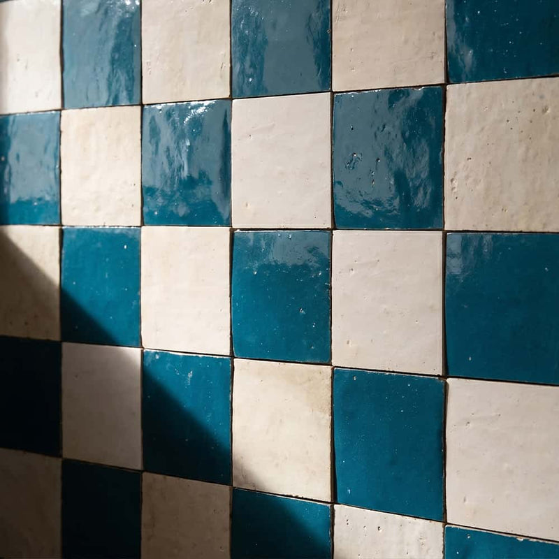 Oukaimeden Glossy Zellige Tiles 4x4 Zellige Glossy 4x4 Tiles — 5