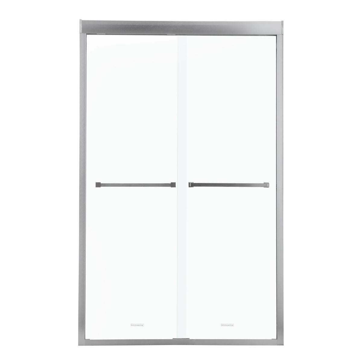 Modern Double Sliding Shower Enclosure, Tempered Glass, photo 2 of 12