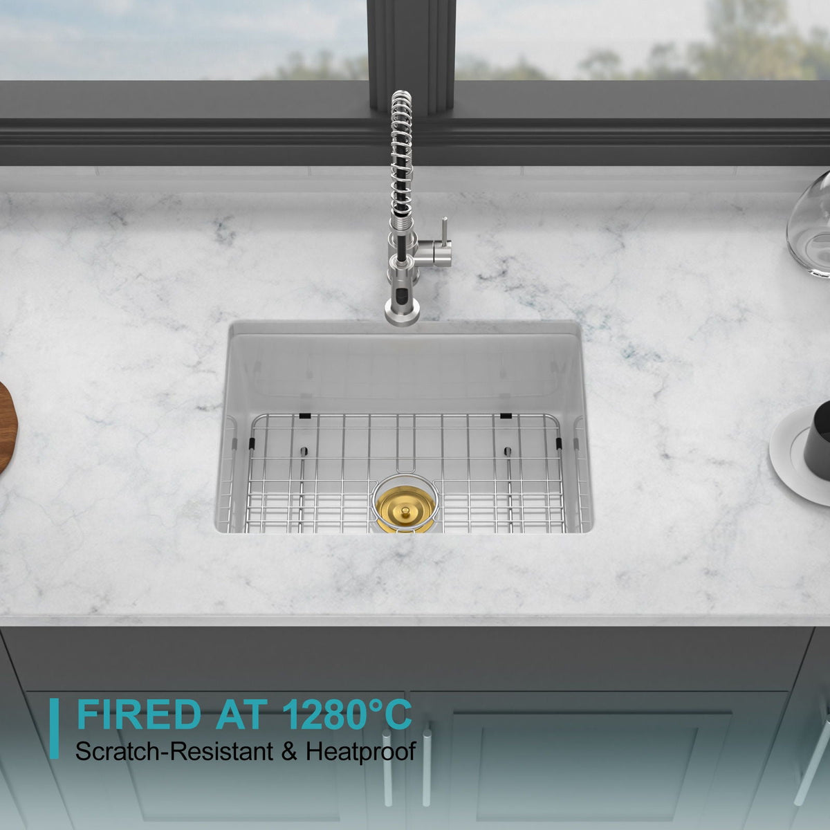 Rectangular Deep Single Bowl Kitchen Sink, photo 4 of 8