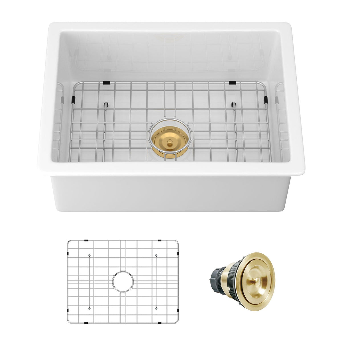 Rectangular Deep Single Bowl Kitchen Sink