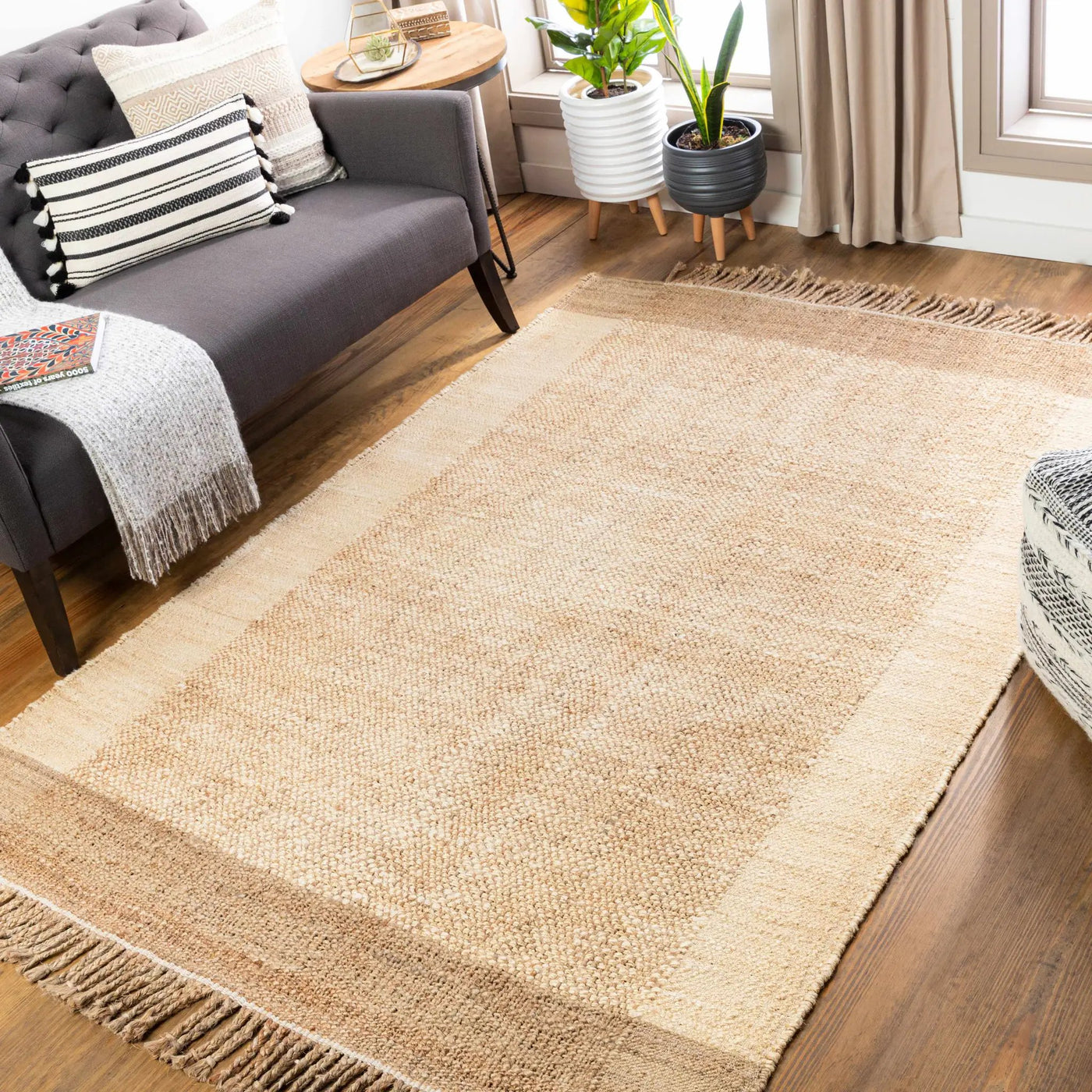 Outaouais Jute Rug - Clearance by Boutique Rugs