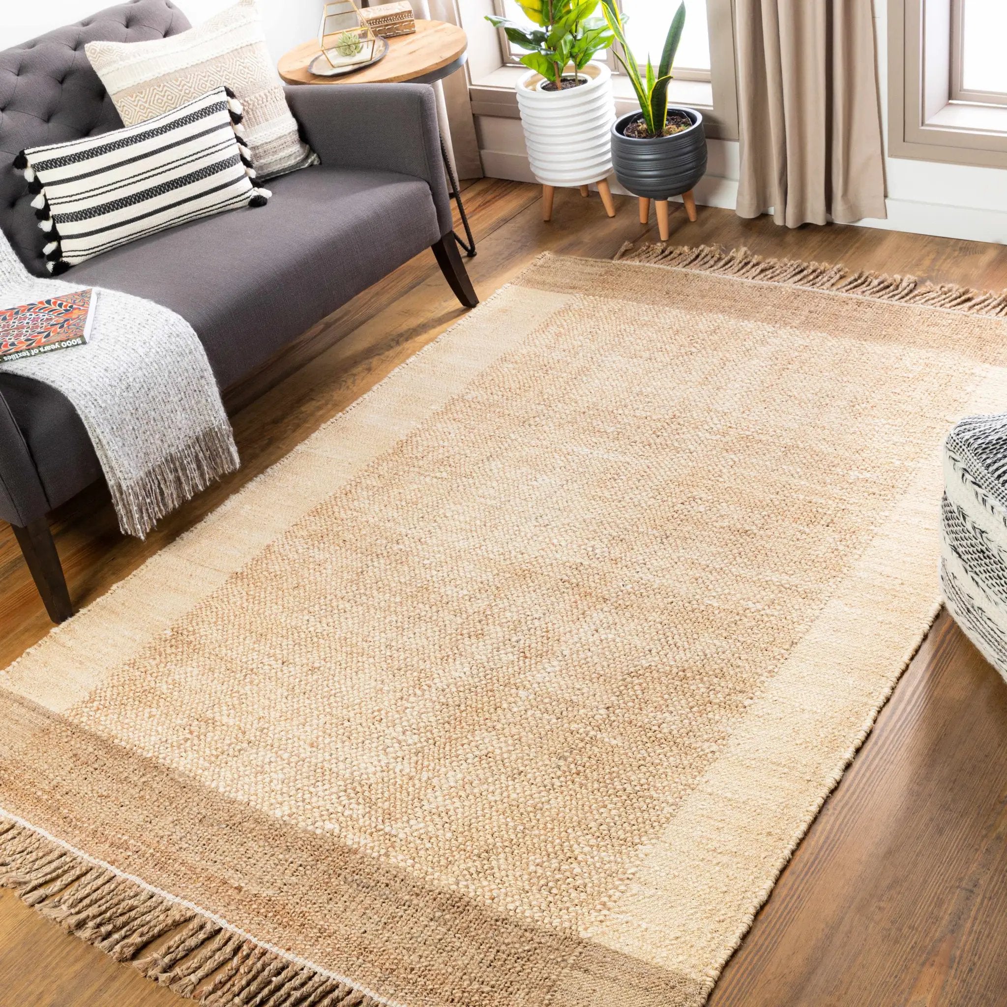 Outaouais Jute Rug - Clearance by Boutique Rugs