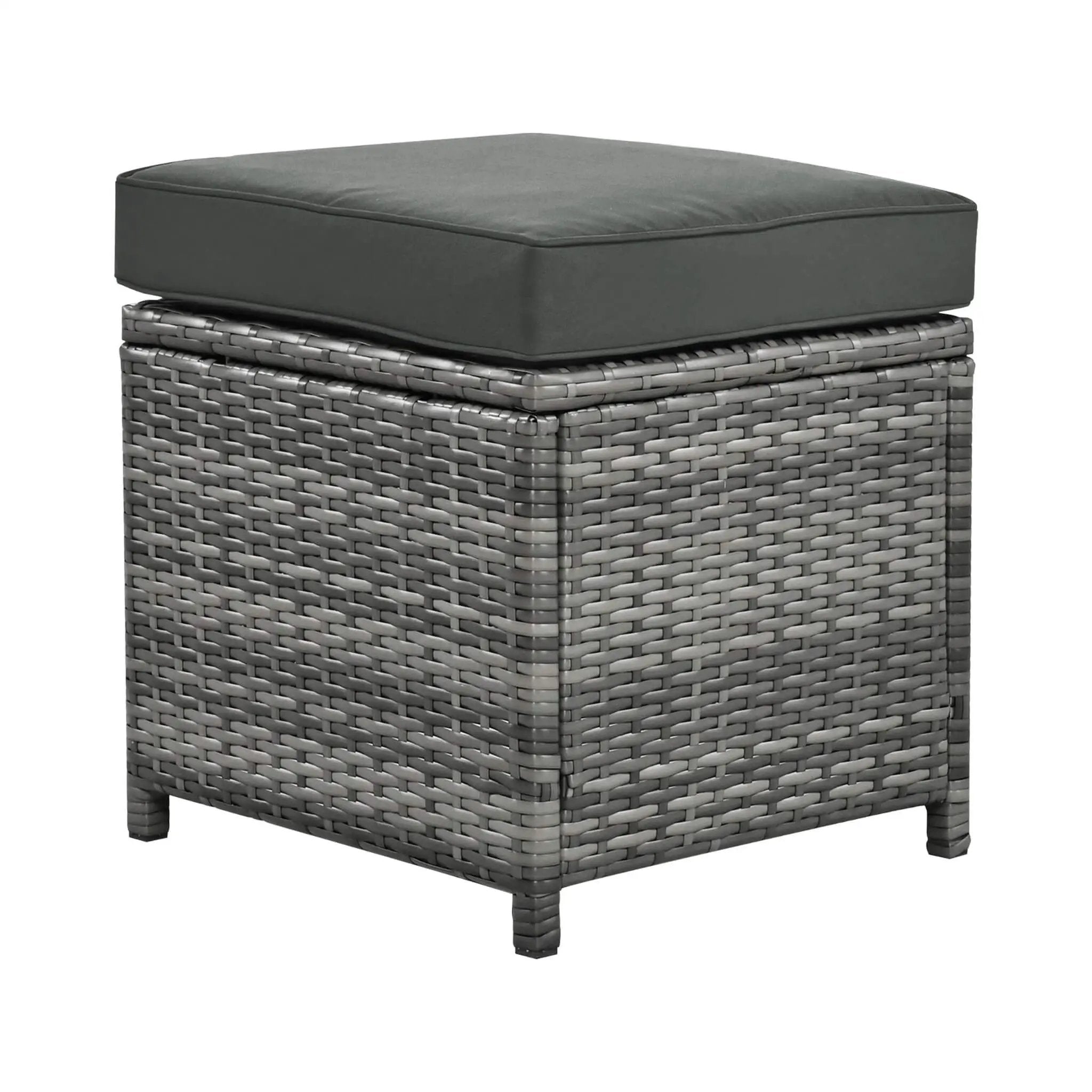 Alora Outdoor 6-Piece All-Weather PE Rattan Sofa Set With Adjustable Seat, Storage Box, Removable Covers, And Tempered Glass Table Top (SAK37221) by SAKSBY WHOLESALE