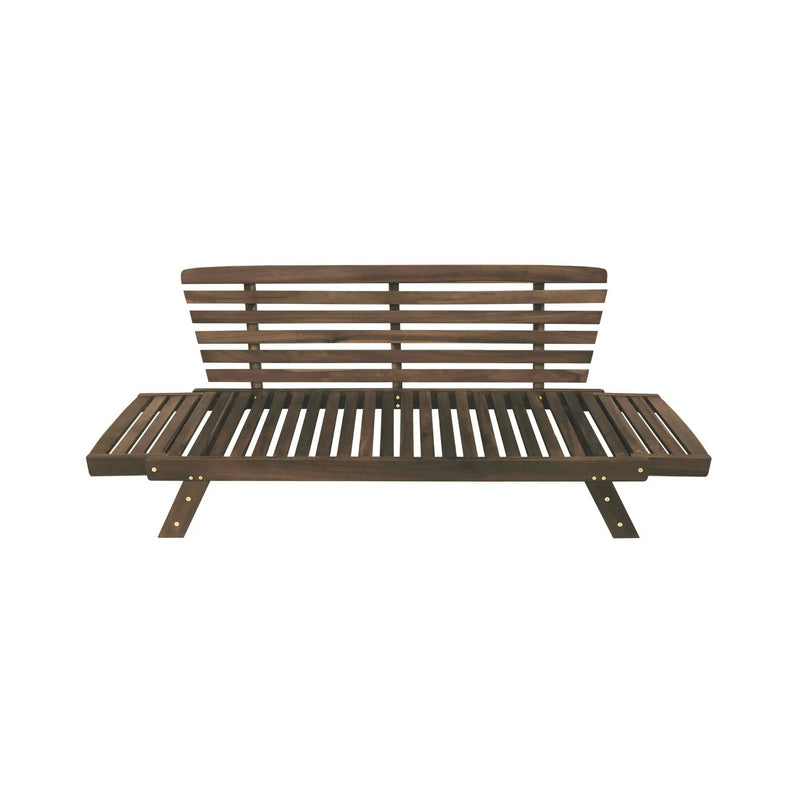 Alora Outdoor Adjustable Wooden Patio Daybed Sofa With Cushions (SAK41345) by SAKSBY WHOLESALE