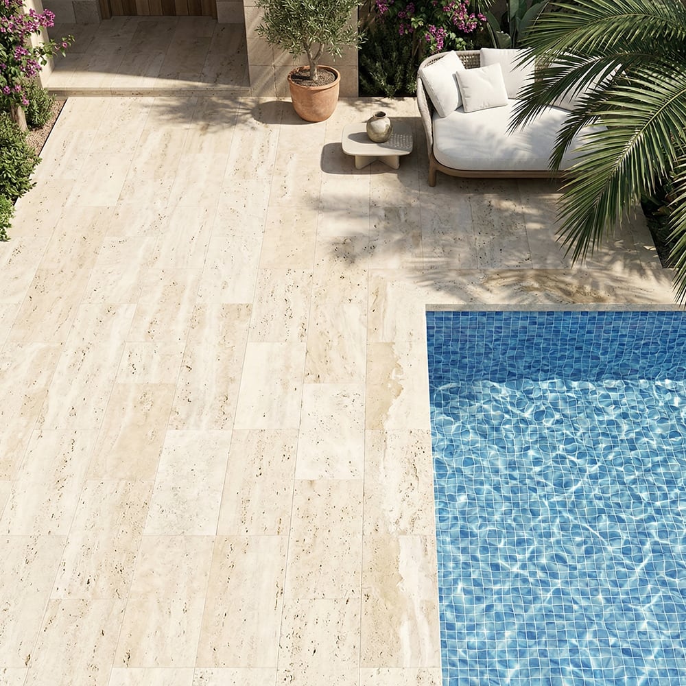 Outdoor Tiles and Mosaics