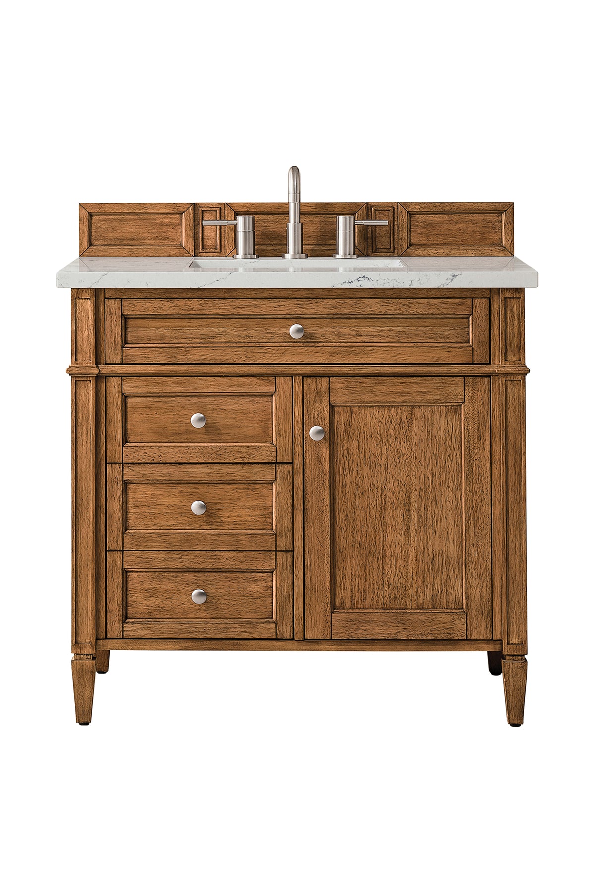 James Martin Brittany 36" Single Bathroom Vanity, Saddle Brown, view 37