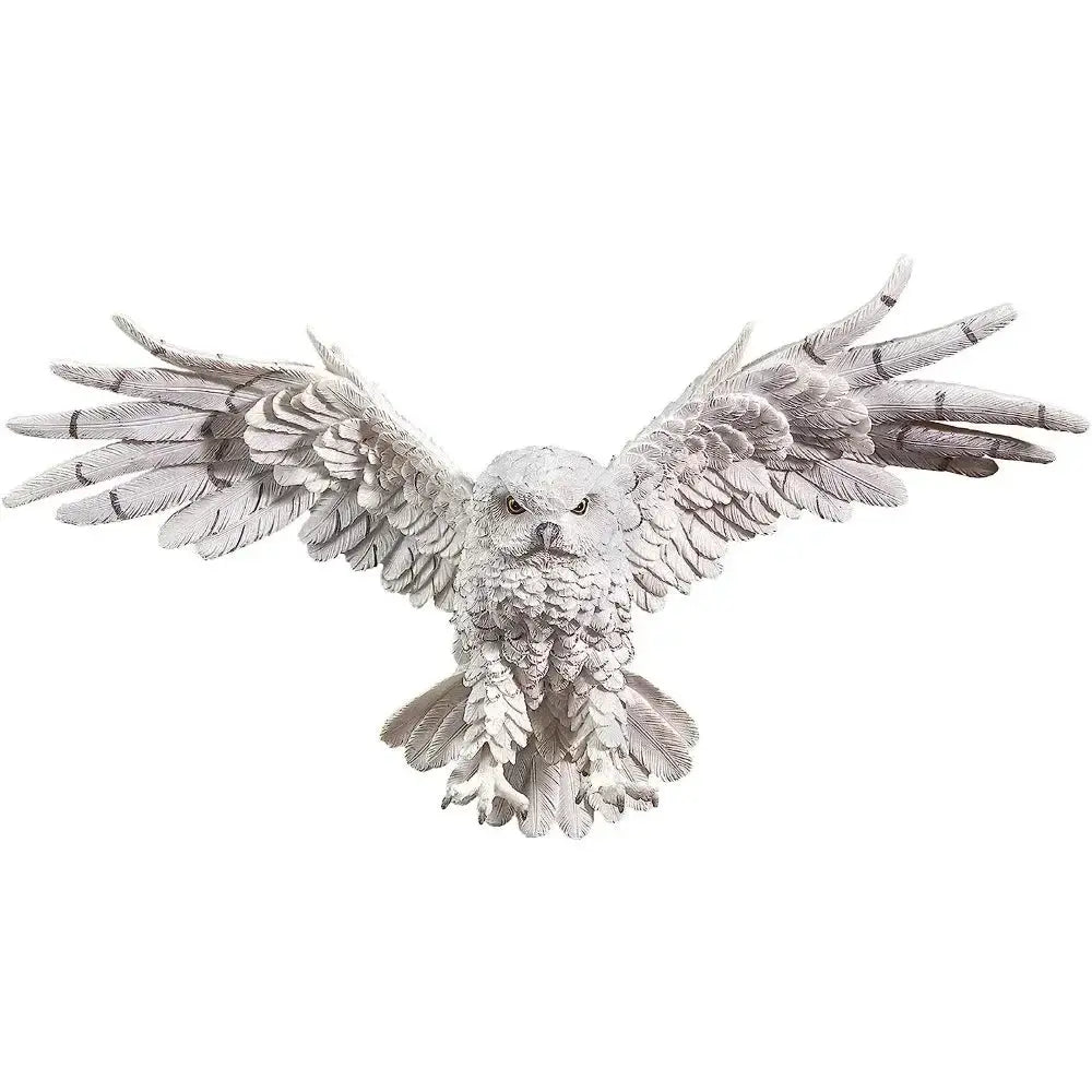 Owl Sculpture - Decorative Metal 11"H by House Of Avana