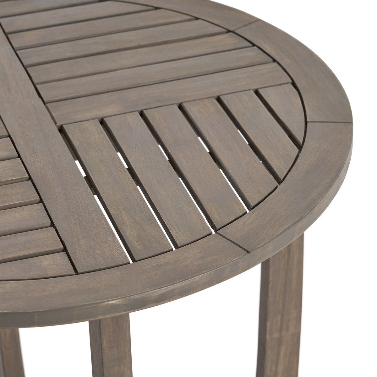 Hermosa 27.5'' Circular Wood Table, photo 10 of 10