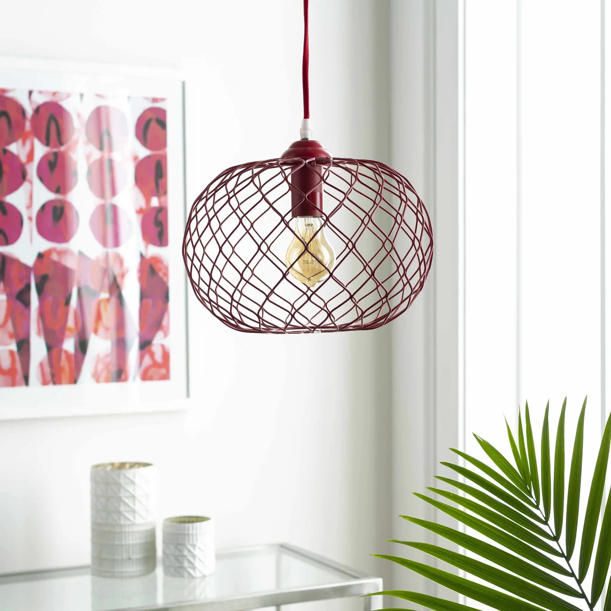 Oyster Ceiling Light - Clearance by Boutique Rugs