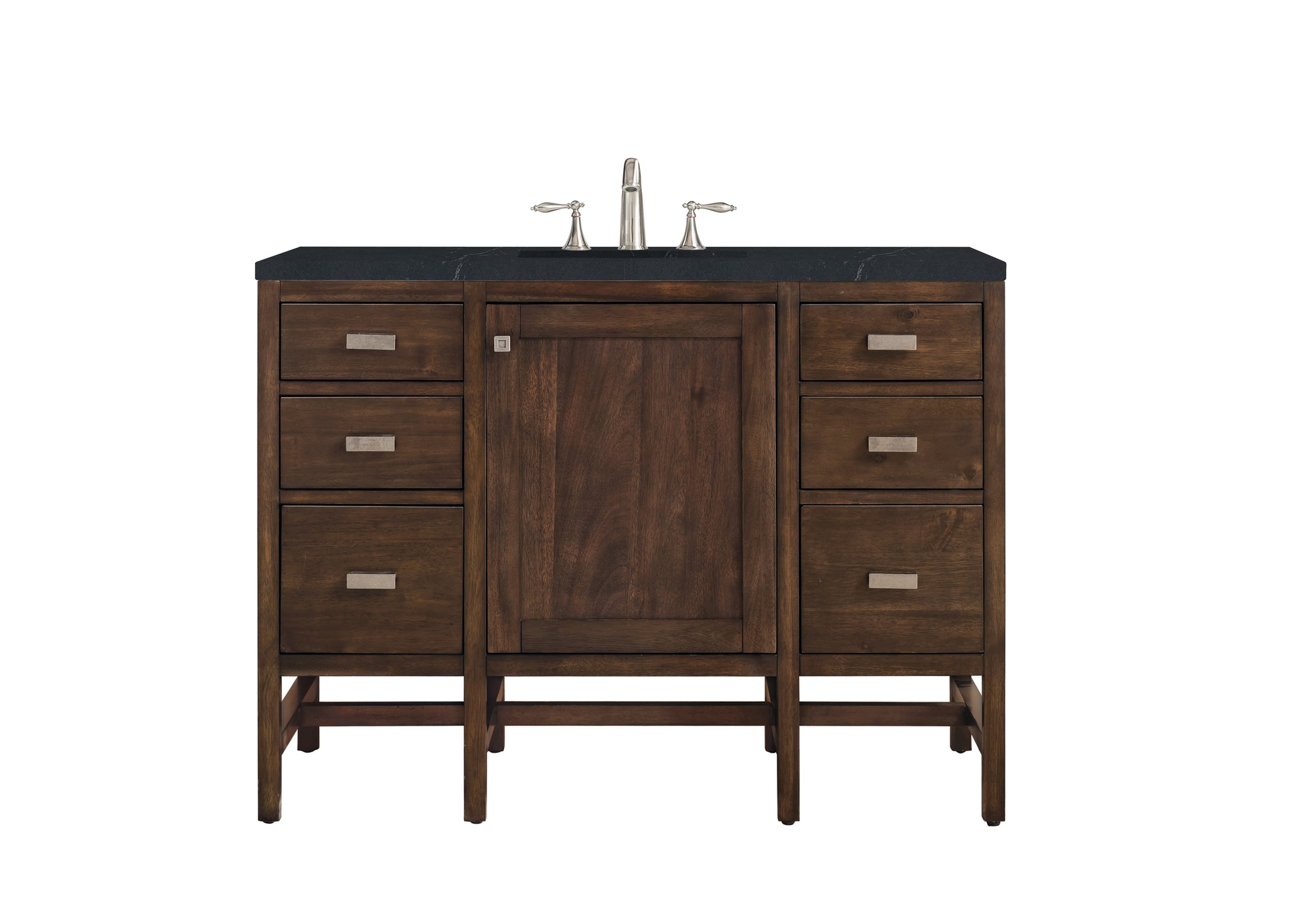 James Martin Addison 48" Single Bathroom Vanity, Mid-Century Acacia by James Martin