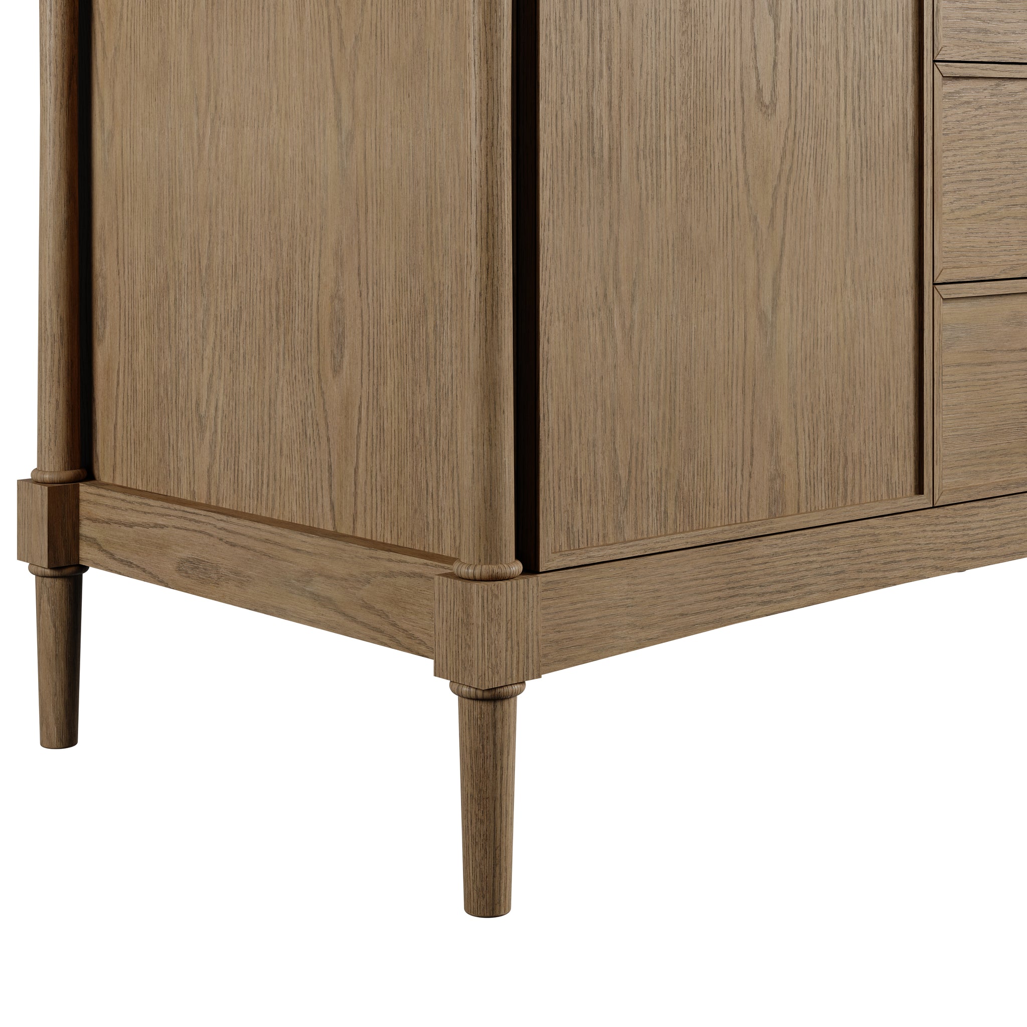 James Martin Kinnsden 48" Single Bathroom Vanity, Weathered Oak by James Martin