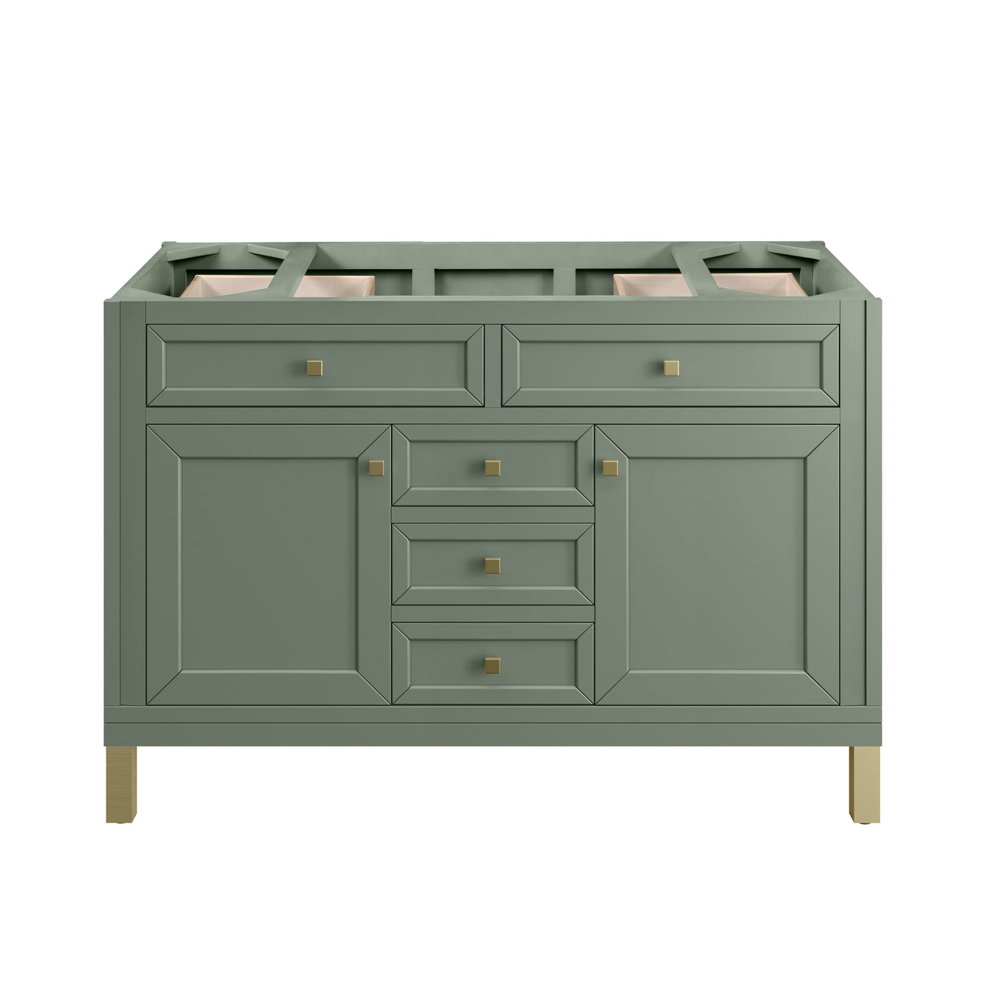 James Martin Chicago 48" Single Bathroom Vanity, Smokey Celadon by James Martin