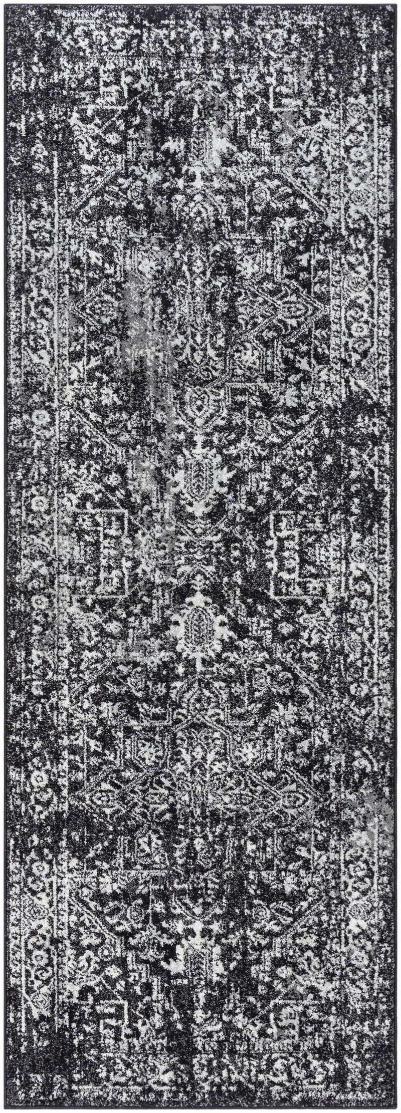 Rachel Black Area Rug by Boutique Rugs