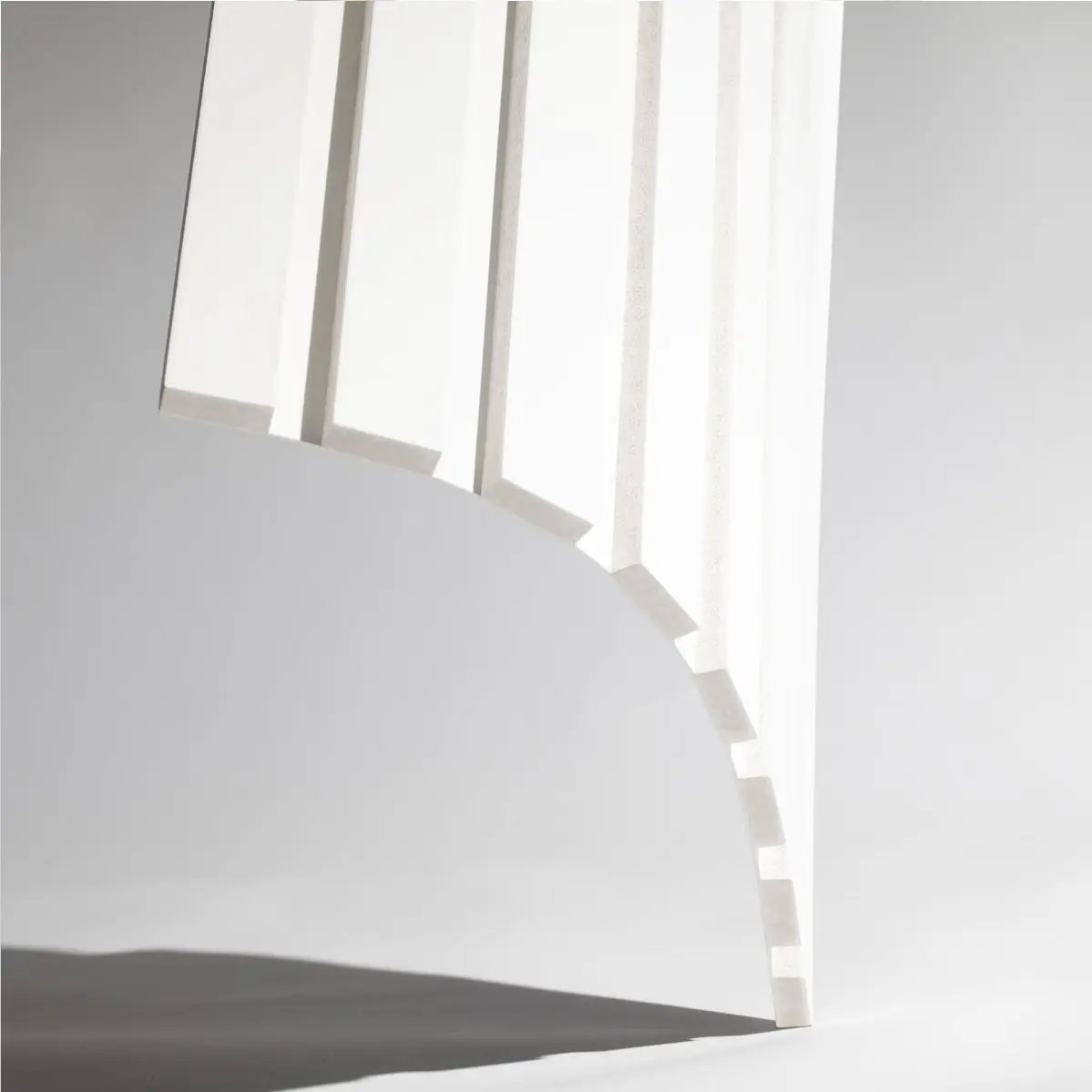 Paintable Fluted Panel Samples by andor willow
