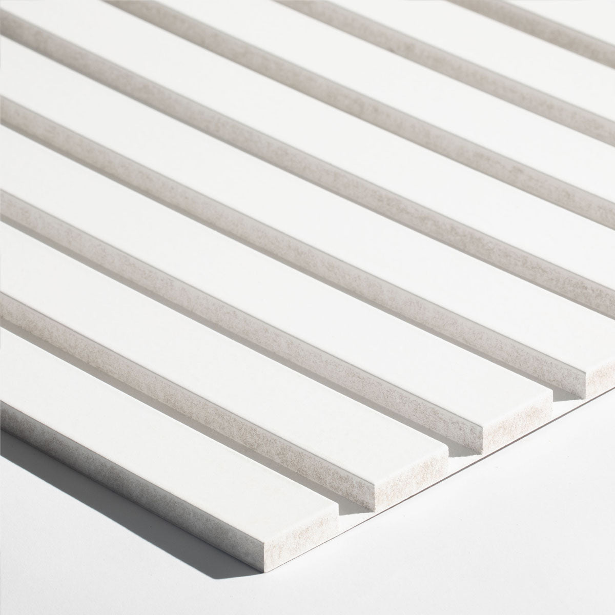 Paintable Slatted Wall Panels by andor willow
