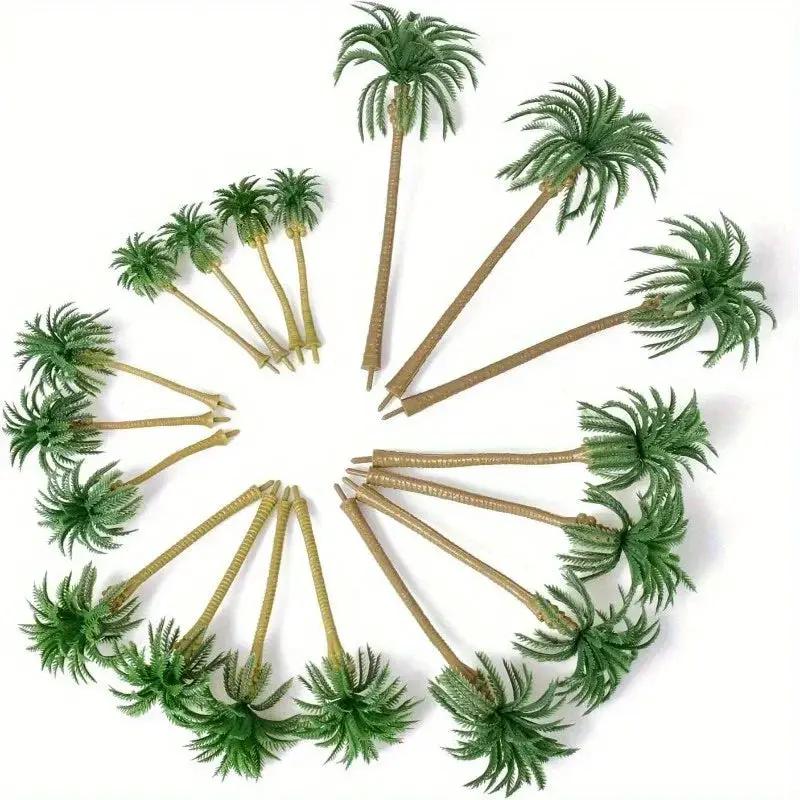 Palm Tree - Realistic Green Plastic by House Of Avana