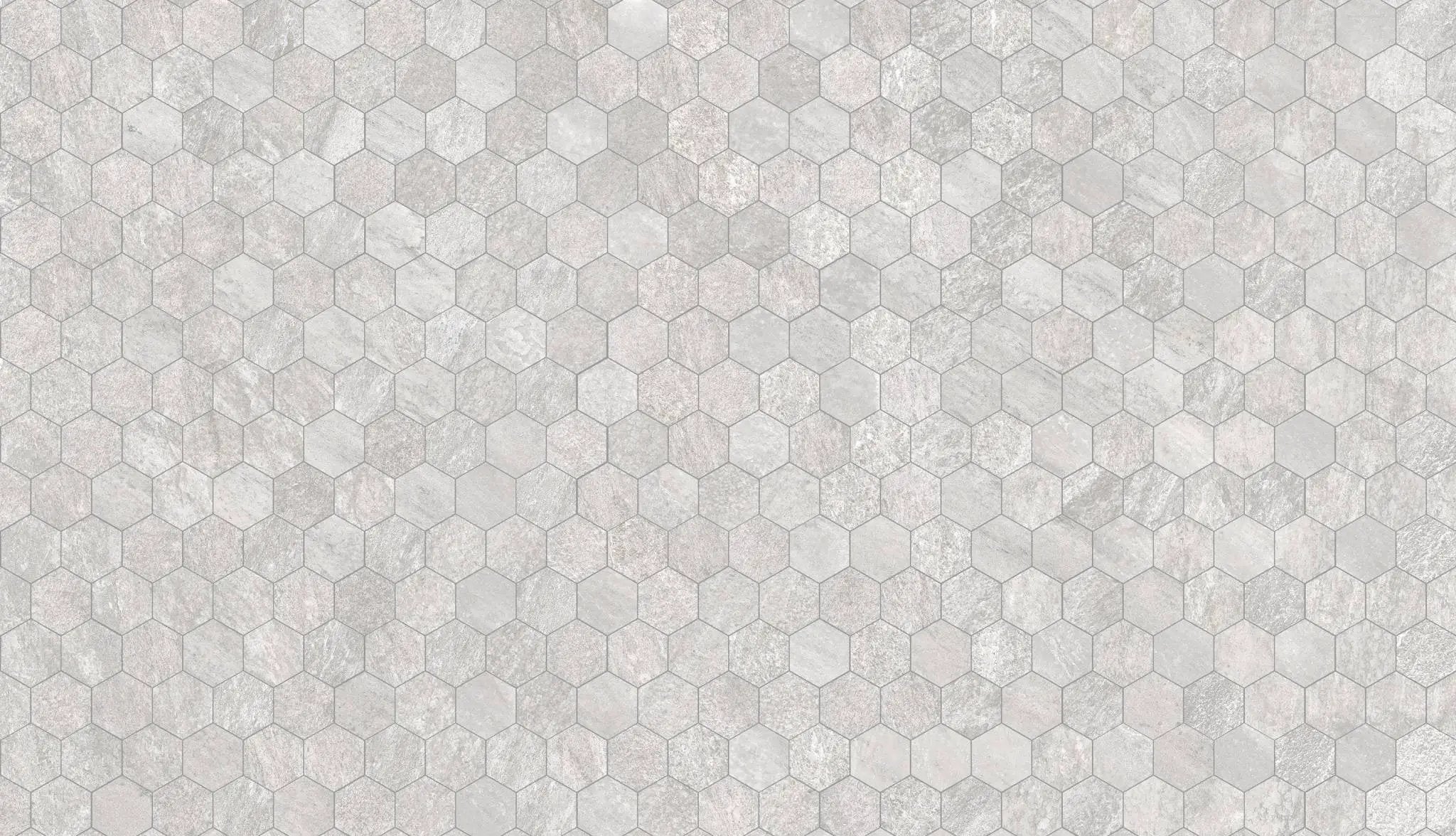 Explore Star Grey Mosaic D Quartz Look Porcelain Mosaics 12x10 by landmarkceramics
