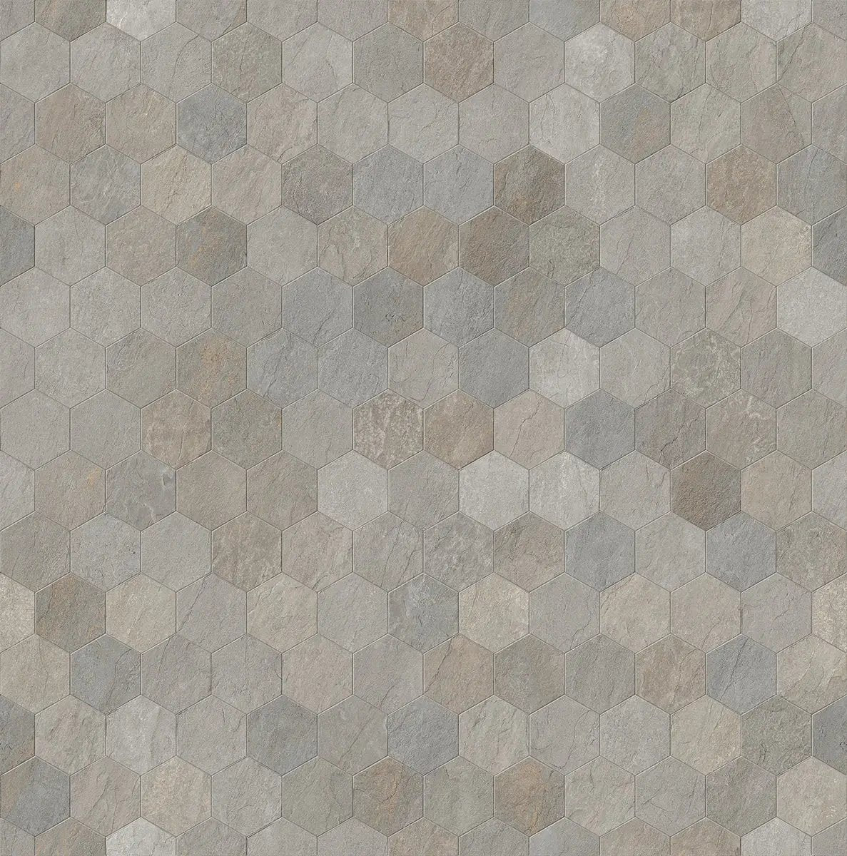Bluestone Full Color Mosaic D Look Porcelain Mosaics 12x10 by landmarkceramics