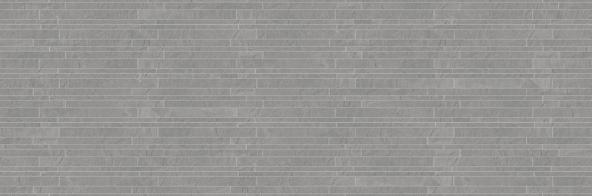 Trek Silver Wall B Slate Look Porcelain Mosaics 12x24 by landmarkceramics