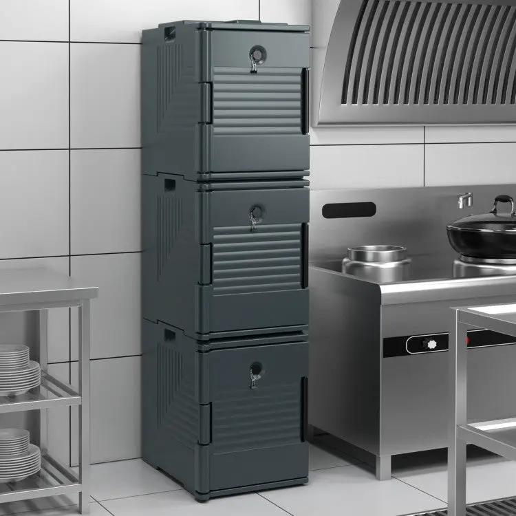End Loading Insulated Food Pan Carrier Hot and Cold by DirectDeals