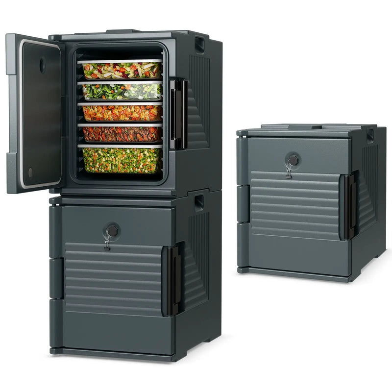 End Loading Insulated Food Pan Carrier Hot and Cold by DirectDeals