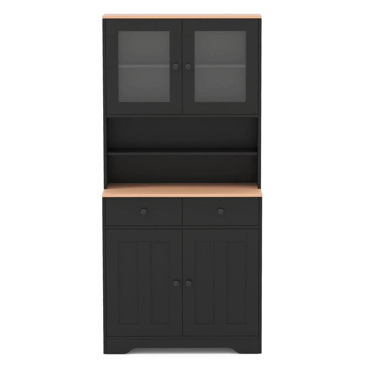 Pantry Cabinet with 2 Removable Shelves by DirectDeals
