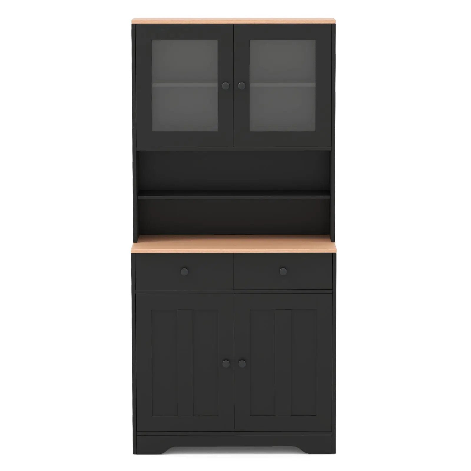 Pantry Cabinet with 2 Removable Shelves by DirectDeals